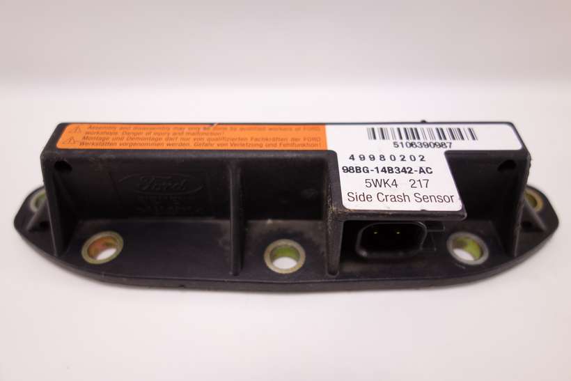 Sensor de airbag Ford Mondeo 98BG14B342AC 98BG-14B342-AC 49980202 Siemens 5WK4217 5WK4 217 - foto 1