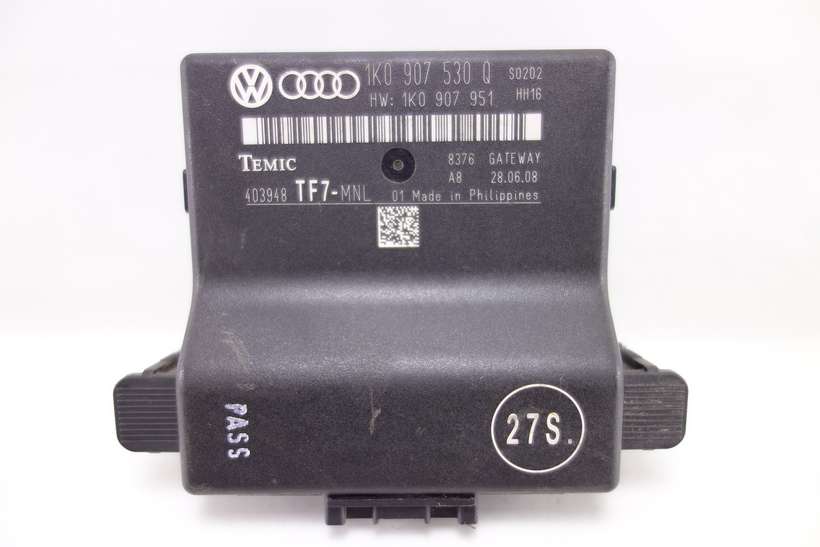 Módulo de confort VW Audi A3 1K0907530Q 1K0 907 530 Q 1K0907951 1K0 907 951 403948TF7 403948 TF7 Temic - foto 1