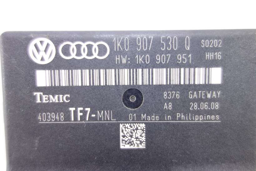 Módulo de confort VW Audi A3 1K0907530Q 1K0 907 530 Q 1K0907951 1K0 907 951 403948TF7 403948 TF7 Temic - foto 2