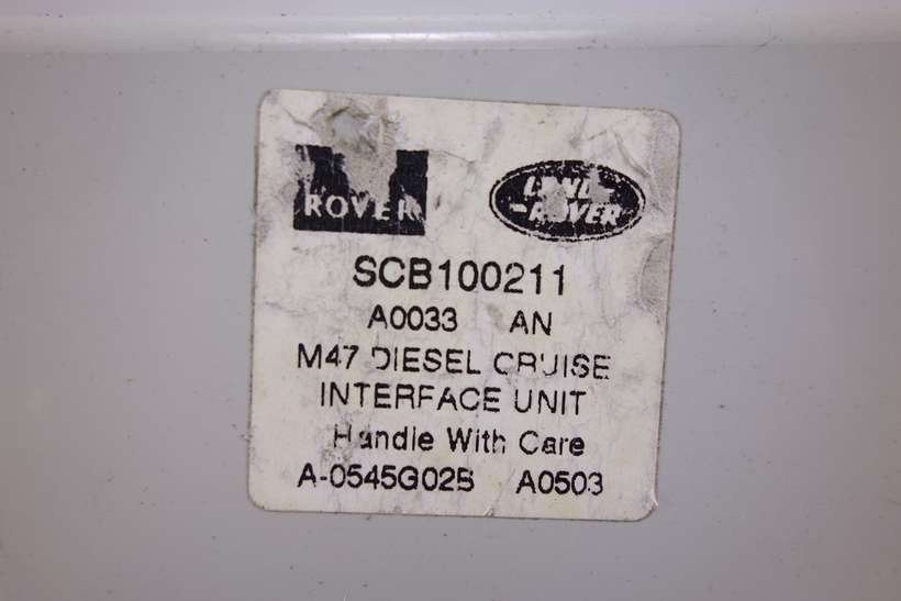 Módulo de control crucero ECU Land Rover 75 SCB100211 A0545G02B A-0545G02B A0033AN A0033 AN - foto 2