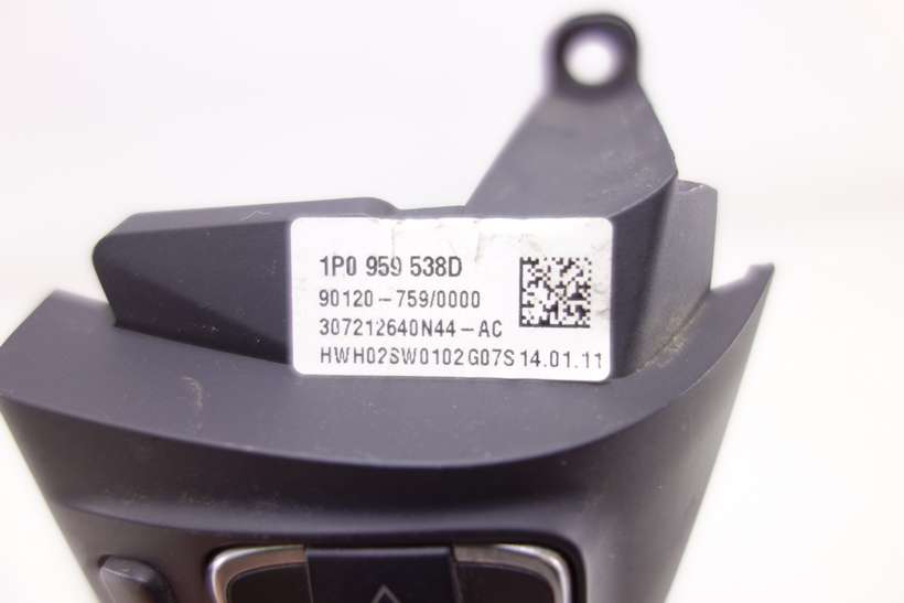 Interruptor de volante Seat Leon Altea 1P0959538D 1P0 959 538D 901207590000 90120-759/0000 1P0959537H 1P0 959 537H 901207590000 90120-759/0000 - foto 2