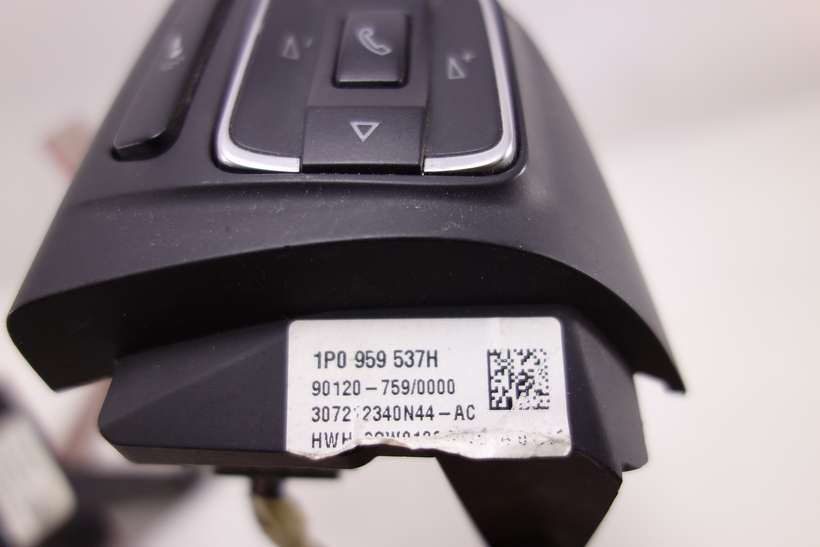 Interruptor de volante Seat Leon Altea 1P0959538D 1P0 959 538D 901207590000 90120-759/0000 1P0959537H 1P0 959 537H 901207590000 90120-759/0000 - foto 3