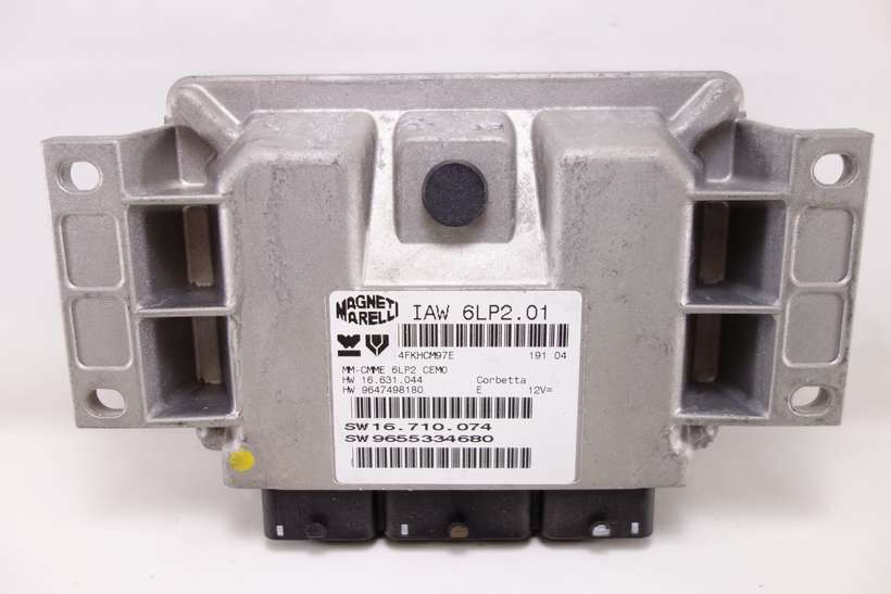 Centralita del motor Peugeot 307 IAW6LP201 IAW 6LP2.01 9655334680 16710074 16.710.074 - foto 1
