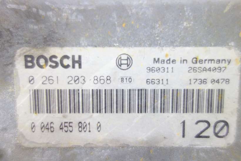 Centralita del motor Fiat Bravo 00464558010 0 046 455 801 0 Bosch 0261203868 0 261 203 868 - foto 2