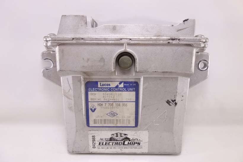 Centralita del motor Renault Kangoo HOM7700104956 HOM 7 700 104 956 7700108570 R04080012G Lucas - foto 1