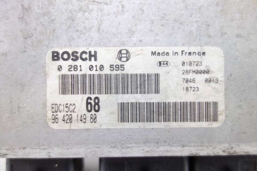 Centralita del motor Citroen Xsara 9642014980 96 420 149 80 EDC15C2 Bosch 0281010595 0 281 010 595 - foto 2