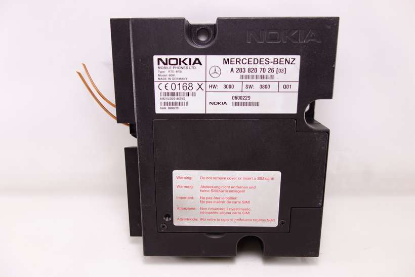 Centralita Bluetooth Mercedes Nokia W203 W210 A203820702603 A2038207026 03 Nokia 0600229 - foto 1