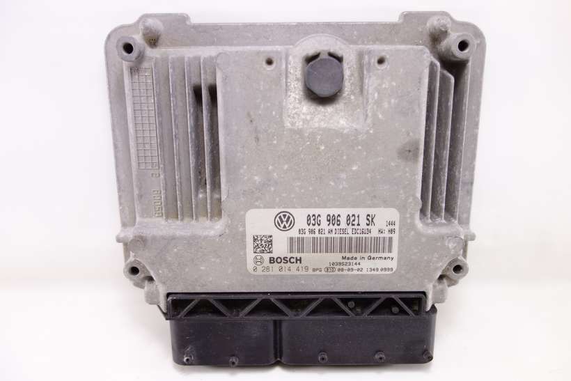 Centralita del motor VW Seat Altea 03G906021SK 03G 906 021 SK Bosch 0281014419 0 281 014 419 - foto 1