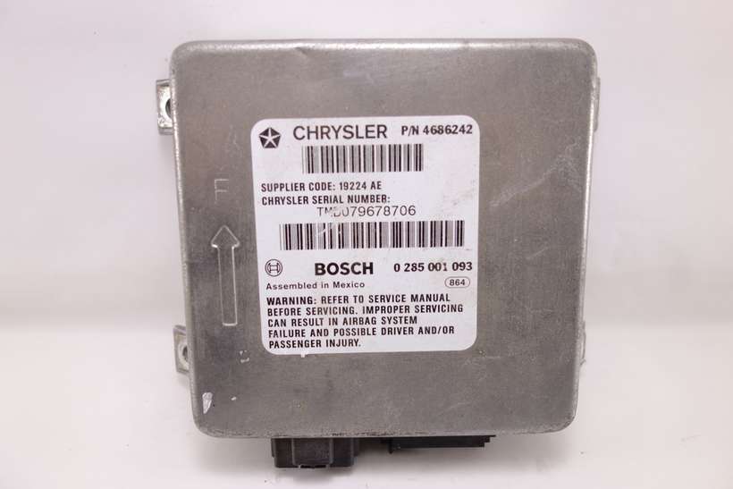 Centralita de airbag Chrysler Voyager 4686242 Bosch 0285001093 0 285 001 093 - foto 1