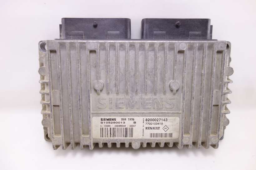 Centralita del motor Renault Laguna 8200027143 7700103418 Siemens S105280013B S105280013 B - foto 1