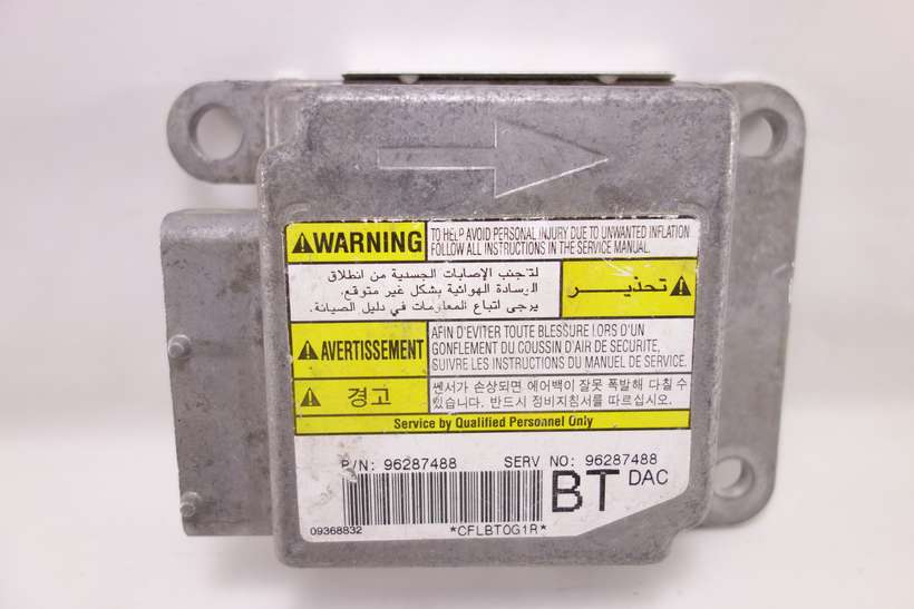 Centralita de airbag Daewoo Nubira 96287488 BT - foto 1
