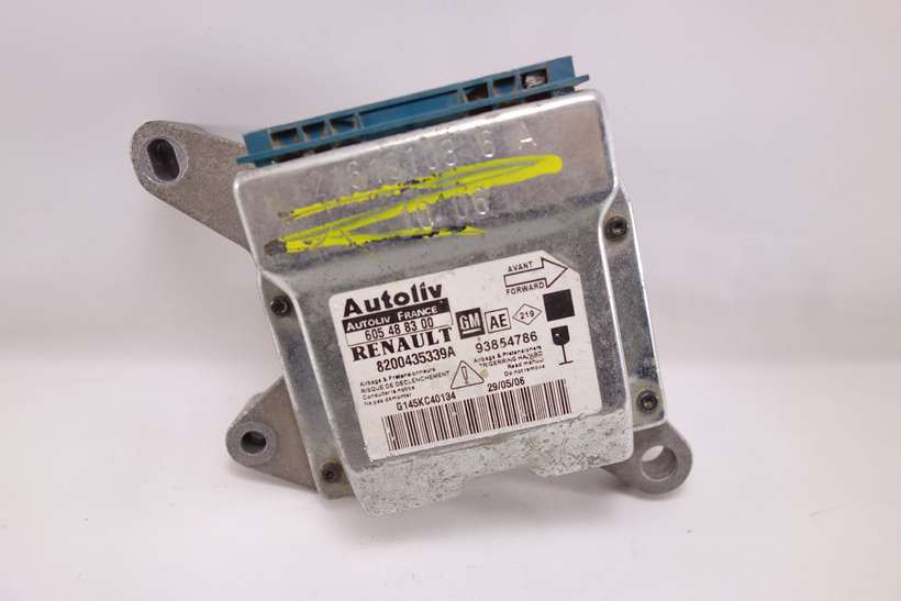 Centralita de airbag Renault Traffic 8200435339A 605488300 605 48 83 00 AE - foto 1