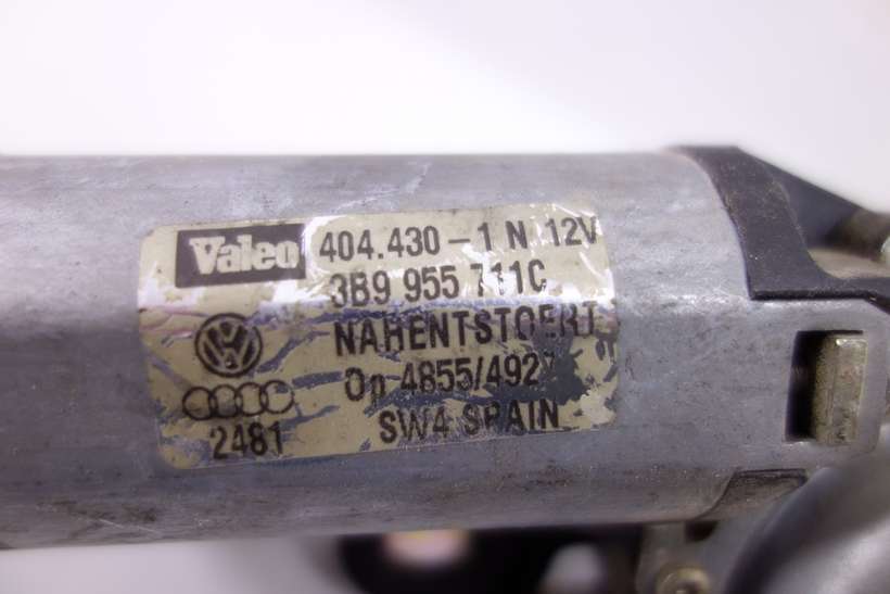 Motor de limpiaparabrisas Audi VW Passat 3B9955711C 3B9 955 711C Valeo 404430 404.430 - foto 2