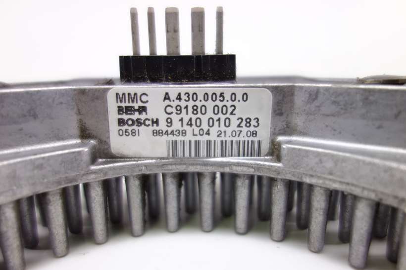 Resistencia Peugeot 206 MMC A43000500 A.430.005.0.0 Behr C9180002 C9180 002 Bosch 9140010283 9 140 010 283 - foto 2