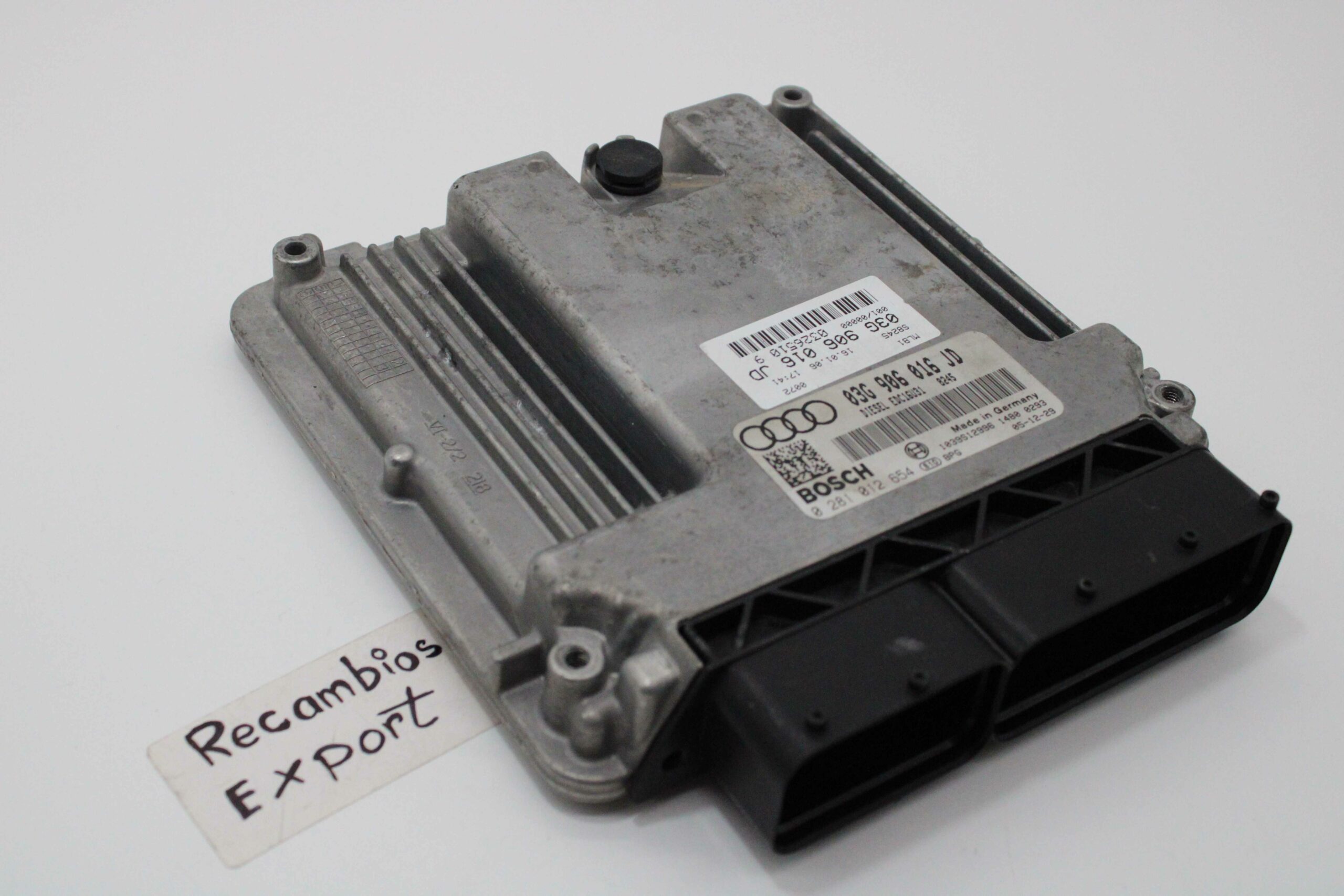 Centralita Motor Audi A4 03G906016JD 03G 906 016 JD BOSCH 0281012654 0 281 012 654 - foto 1