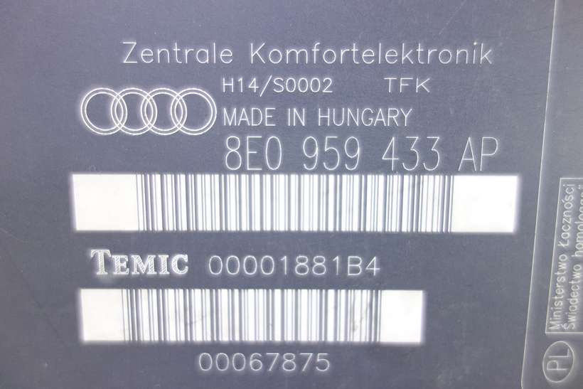 Módulo de confort Audi A4 - foto 2