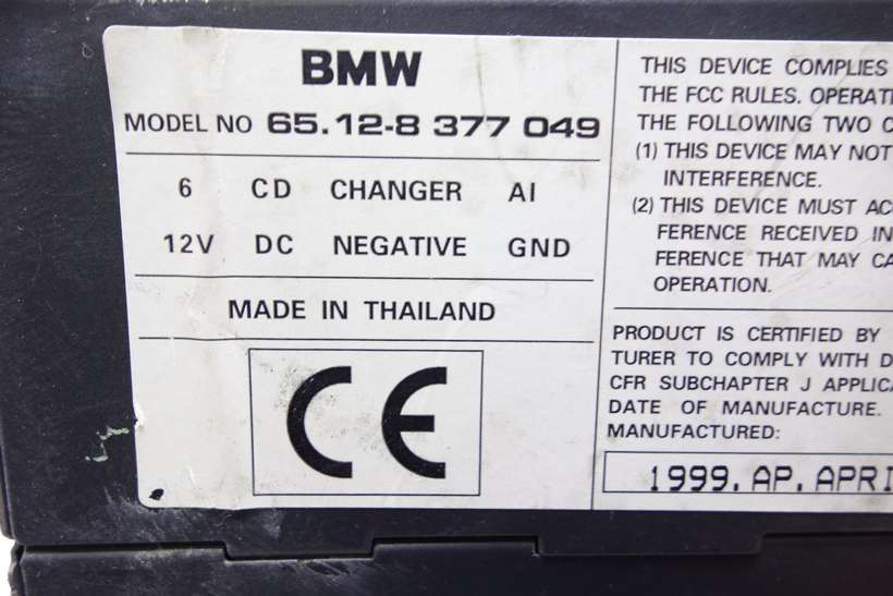 Radio display Bmw E46 65128377049 65.12-8 377 049 8364931 8 364 931 - foto 4