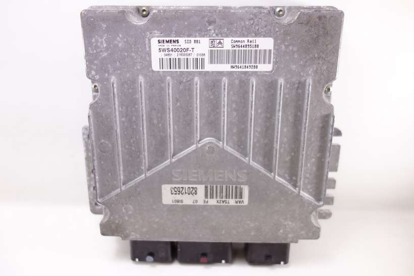Centralita del motor Citroen Peugeot 307 SW9644895180 HW9641849280 5WS40020FT 5WS40020F-T - foto 1