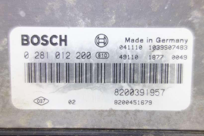 Centralita del motor Renault Trafic Master 8200391957 8200451679 Bosch 0281012200 0 281 012 200 1039S07483 - foto 2