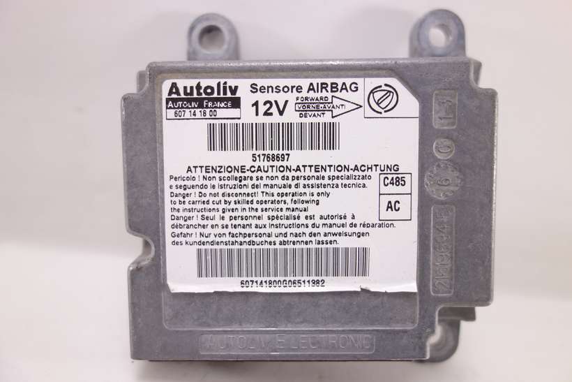 Centralita de airbag Fiat Doblo 607141800 607 14 18 00 51768697 AC - foto 1