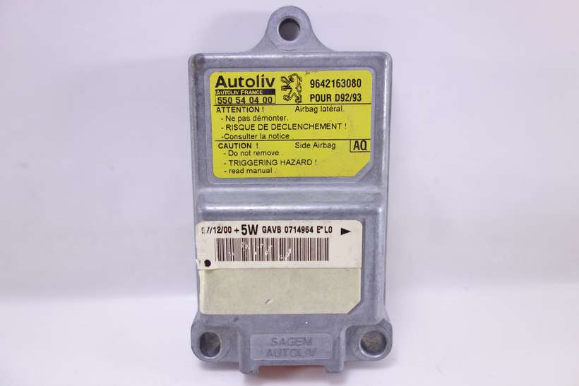 Centralita de airbag Peugeot 406 9642163080 550540400 550 54 04 00 AQ - foto 1