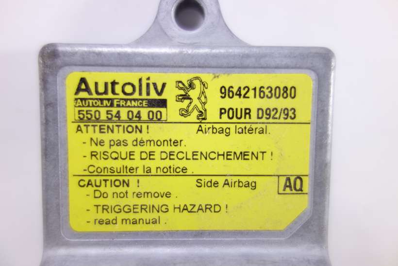 Centralita de airbag Peugeot 406 9642163080 550540400 550 54 04 00 AQ - foto 2