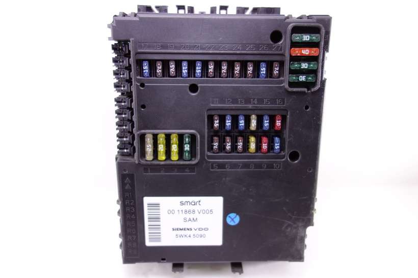 Caja de fusibles Smart Fortwo 450 Sam 0011868V005 00 11868 V005 Siemens Vdo 5WK45090 5WK4 5090 - foto 2