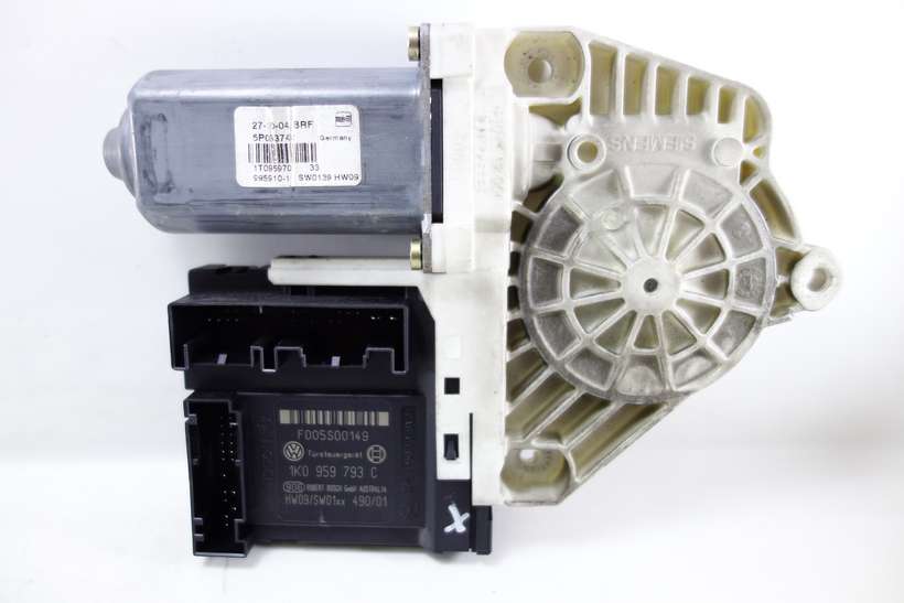 Motor de elevalunas VW Touran Golf Skoda 1K0959793C 1K0 959 793 C F005S00149 5P083740 1T095970 0536009302 053.60093.02 981621101774 981621-101/774. - foto 1