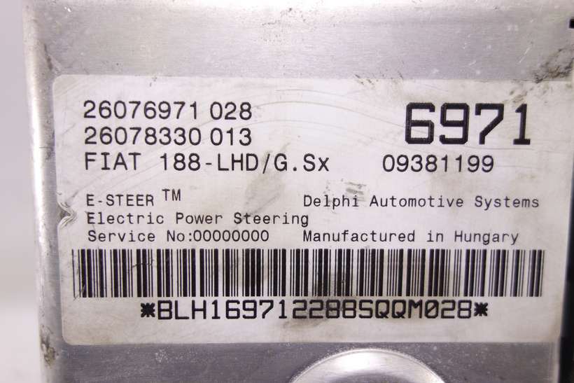 Control de direccion Fiat punto 26076971028 26076971 028 26078330013 26078330 013 09381199 - foto 2