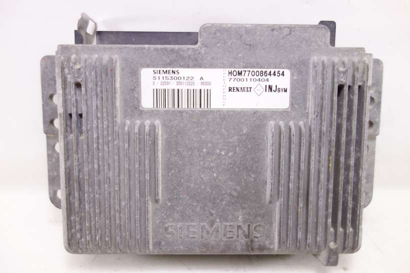 Centralita del motor Renault Megane HOM7700864454 7700110404 Siemens S115300122A - foto 1
