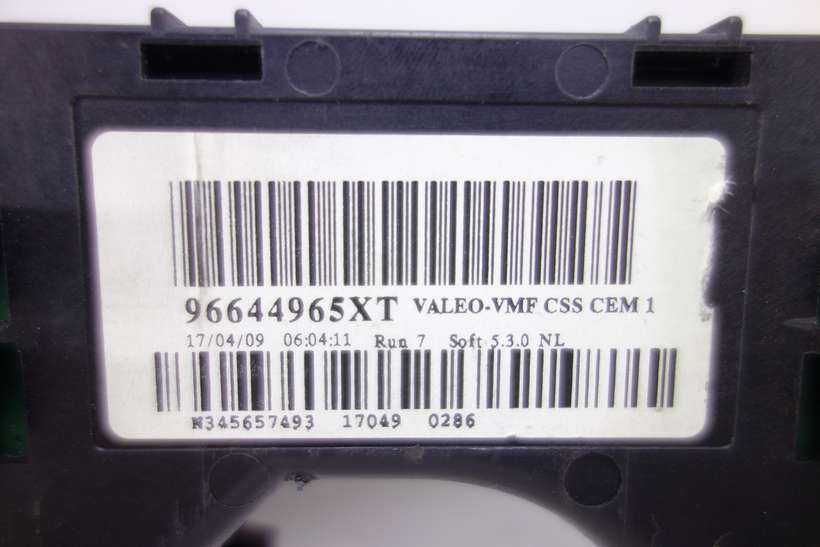 Mando de limpiaparabrisas Citroen C4 Grand Picasso 96644965XT N345657493 Valeo - foto 3