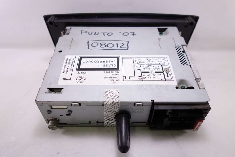 Radio display Fiat Punto 7646328316 7 646 328 316 7354295790 735 429 579 0 - foto 2