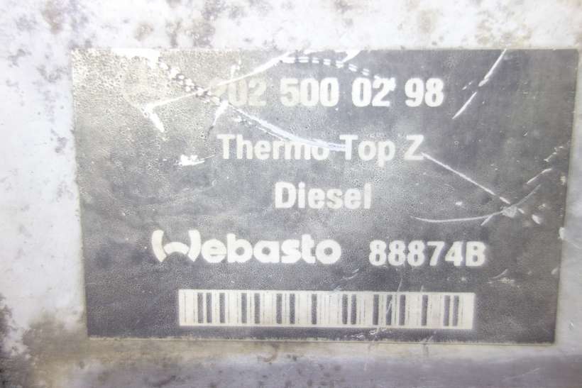 Motor de calefaccion Mercedes W202 2025000298  202 500 02 98 Webasto 88874B - foto 2