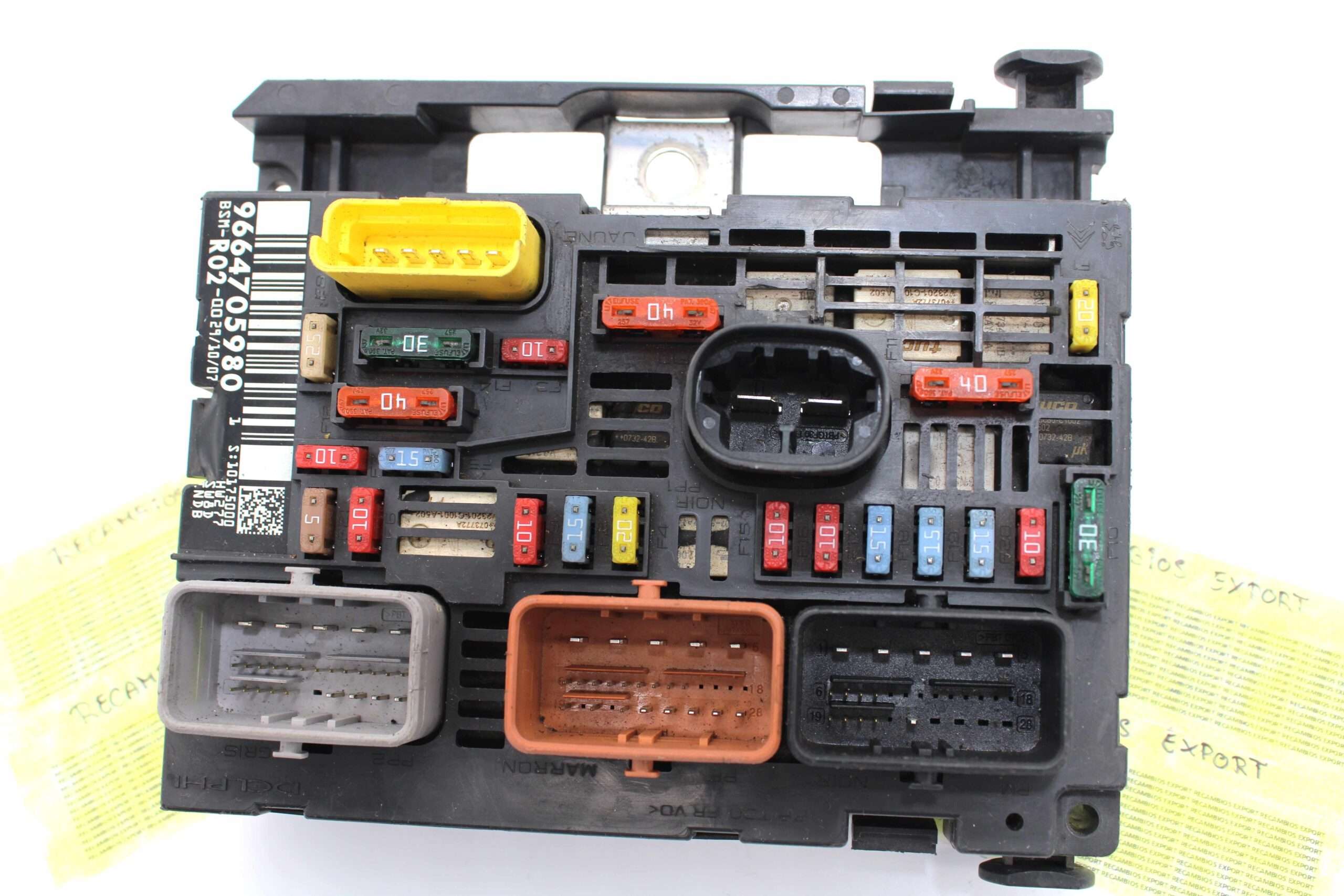 Caja de Fusibles Citroen C4 Picasso C5 Peugeot 3008 407 BSM-R02-00 - foto 3
