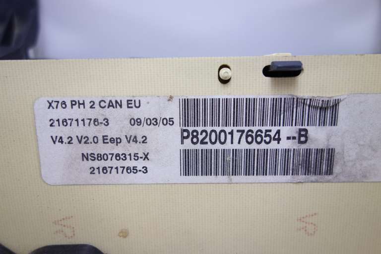 Cuadro de instrumentos Renault Kangoo P8200176654B P8200176654-B - foto 3