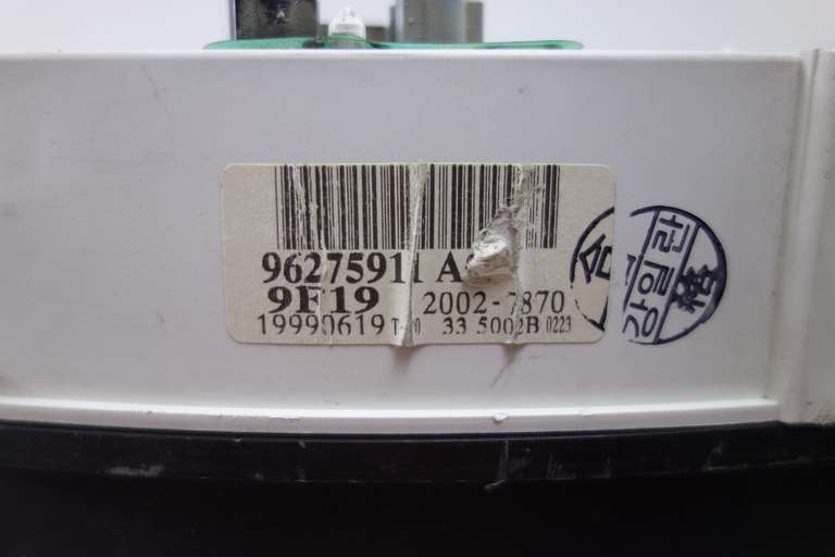Cuadro de instrumentos Daewoo Lanos 96275911A 20027870 2002-7870 19990619 - foto 3