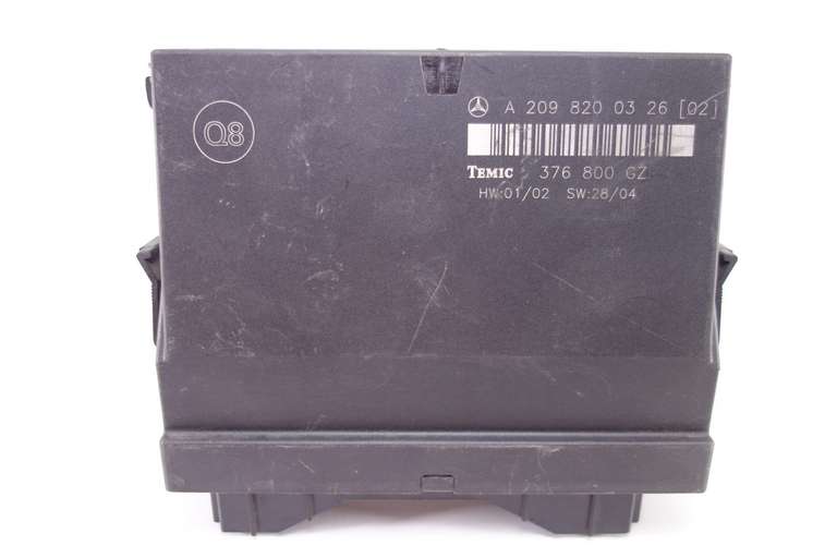 MODULO ELECTRONICO Mercedes W209 A2098200326 02 A209820032602 A 209 820 03 26 02 Temic 376800GZ 376 800 GZ - foto 1