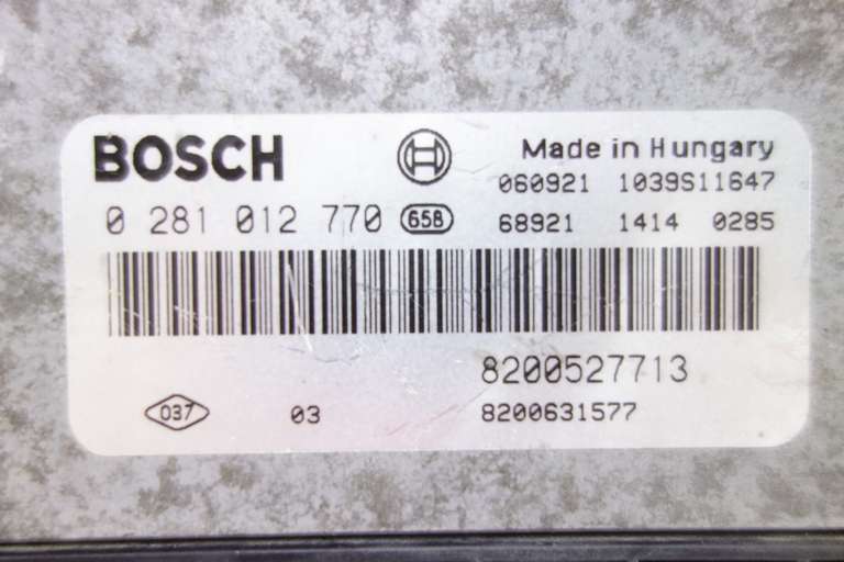 Centralita del motor Renault Megane Laguna 8200527713 8200631577 Bosch 0281012770 0 281 012 770 - foto 2