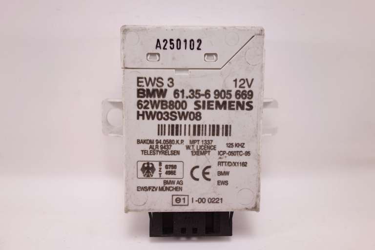 Modulo de control BMW E46 61356905669 61.35-6 905 669 Siemens 62WB800 HW03SW08 - foto 1