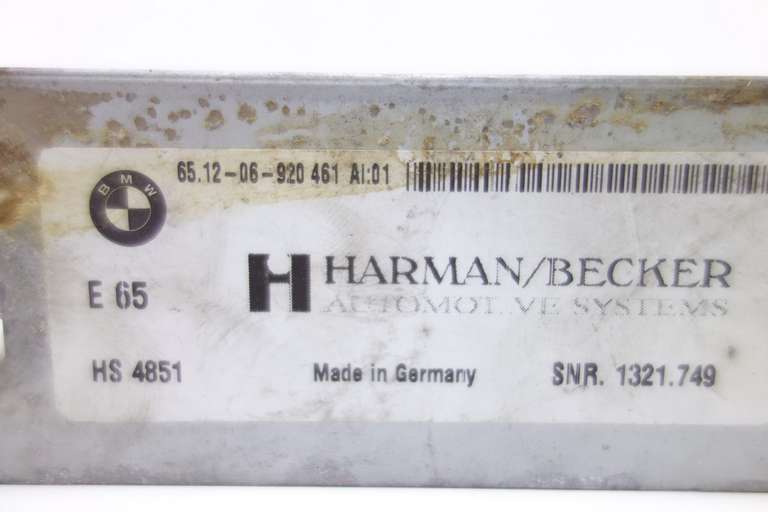 Amplificador de antena BMW B64 E60 E61 E63 E64 E65 651206920461 65.12-06-920-461 - foto 2