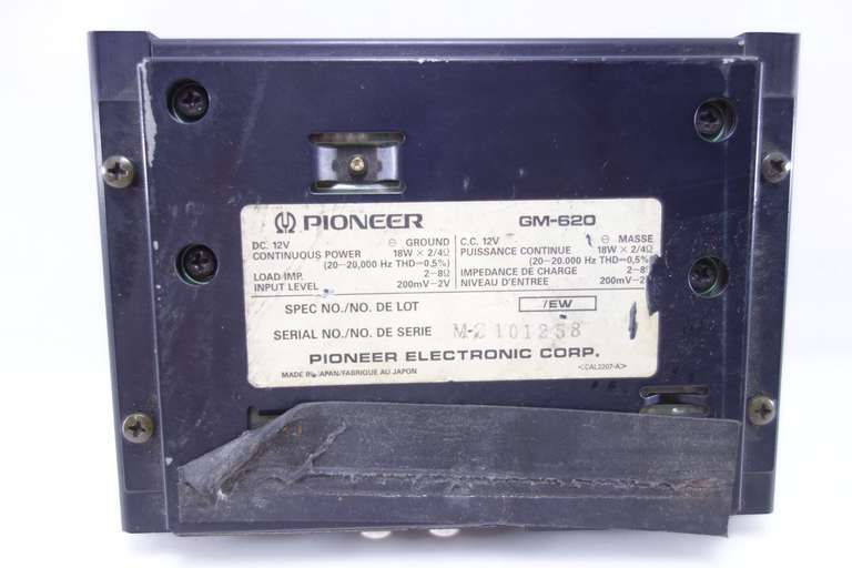 Amplificador Audi VW Golf PIONEER GM620 GM-620 - foto 2