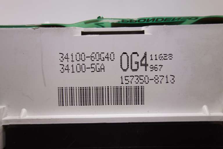 Cuadro de instrumentos Suzuki Baleno 3410060G40 34100-60G40 341005GA 34100-5GA 1573508713 157350-8713 - foto 3