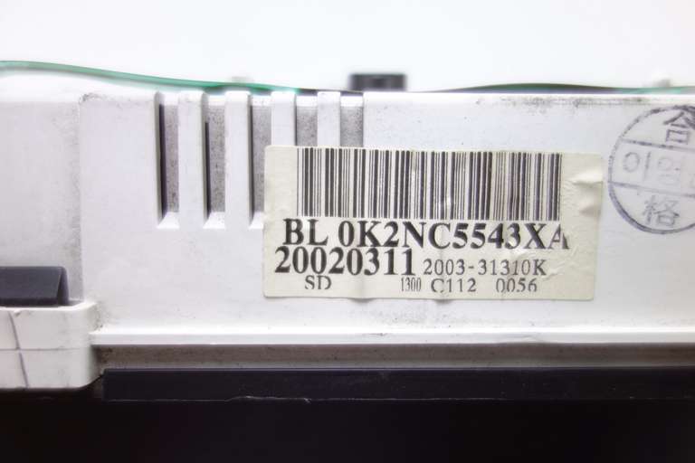 Cuadro de instrumentos Kia Sephia BL0K2NC5543XA BL0K2NC5543XA 20020311 200331310K 200331310K 200331310K - foto 2