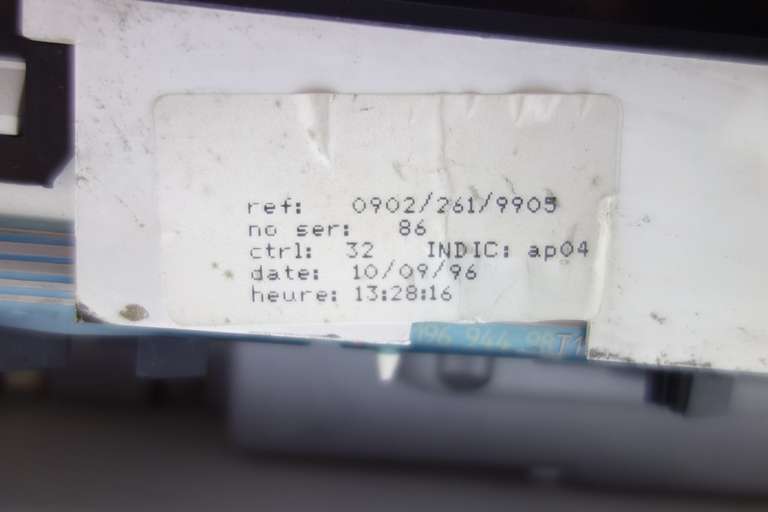 Cuadro de instrumentos Citroen ZX 9624304180 09022619905 0902/261/9905 - foto 5