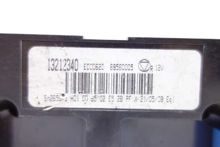 Panel de clima Opel Vectra 13212340 69560005 13131021 131 31 021 - foto 3
