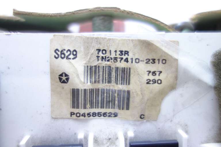 Cuadro de instrumentos Chrysler Voyager P04685629 TN2574102310 TN257410-2310 - foto 3
