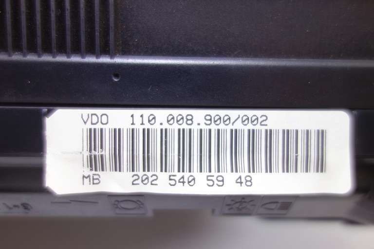 Cuadro de instrumentos Mercedes W202 MB2025405948 MB 202 540 59 48 110008900002 110.008.900/002 - foto 3