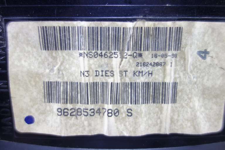 Cuadro de instrumentos Peugeot 406 9628534780S 9628534780 S - foto 3