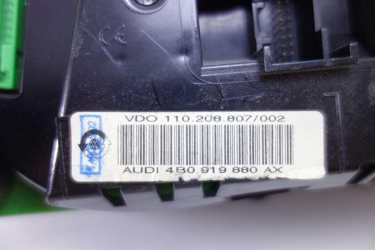 Cuadro de instrumentos Audi A4 B9 A6 B4 4B0919880AX 4B0 919 880 AX 110208807002 110.208.807/002 - foto 3