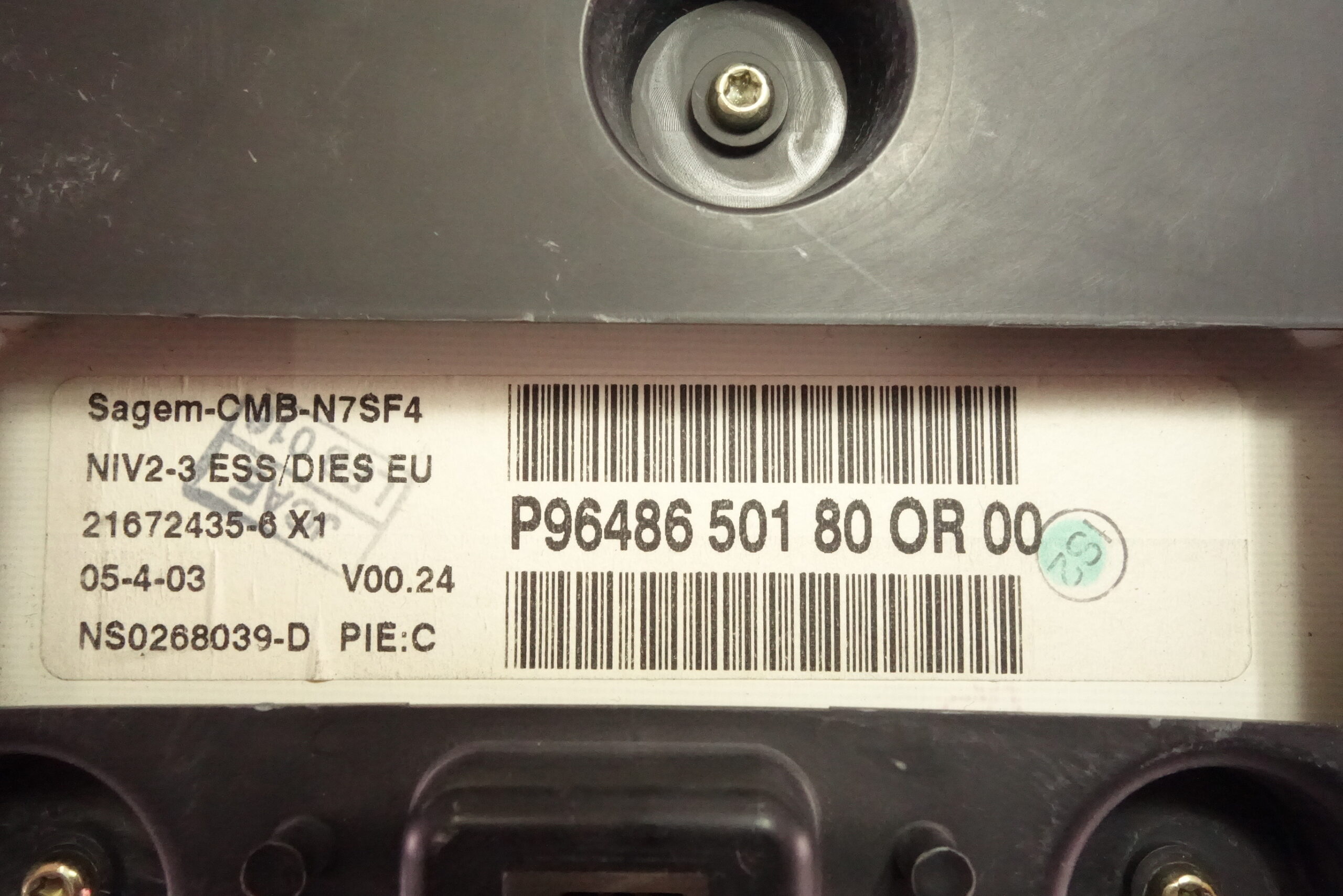 Cuadro de instrumentos Citroen Xsara P9648650180OR00 P96486 501 80 OR 00 216530840 21653084 0 216516486 21651648 6 - foto 2